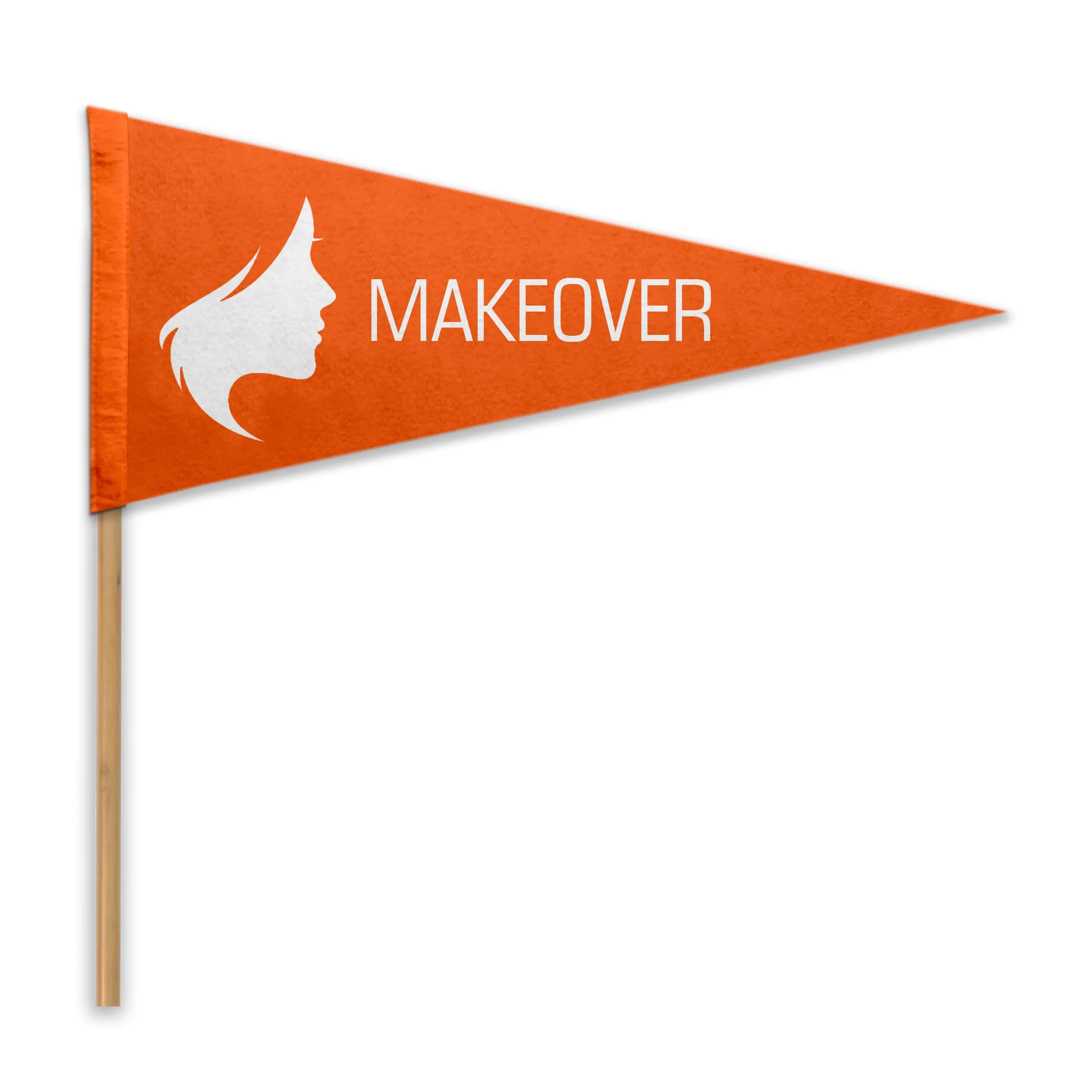 Acrylic Felt Pennant with Pole - Heat Transfer 9