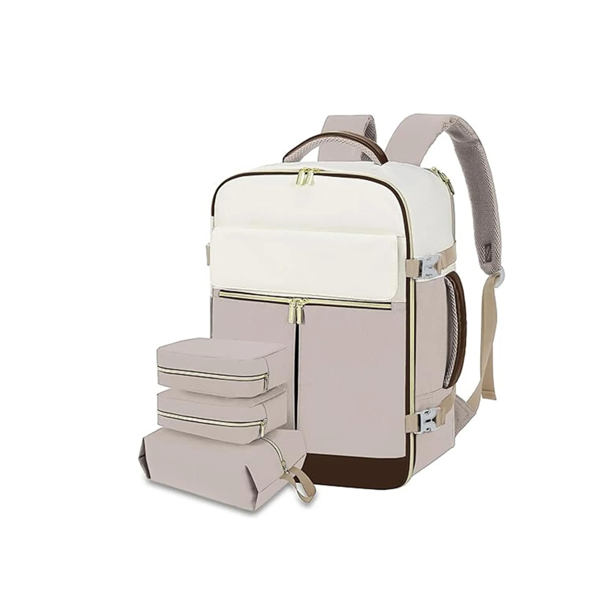 Large Travel Backpack with Three Cube Set 7