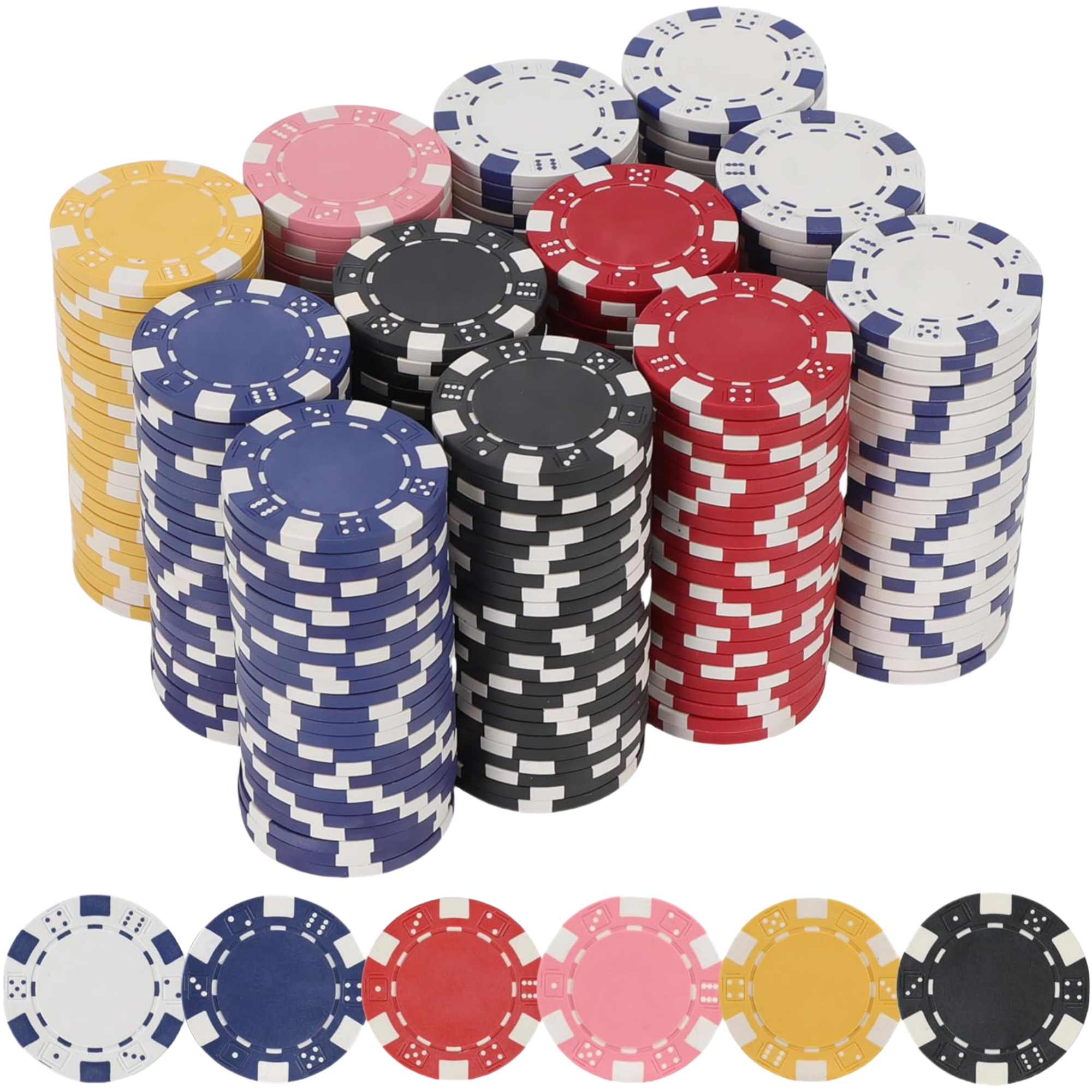 Customized Full Color Ceramic Poker Chips 3