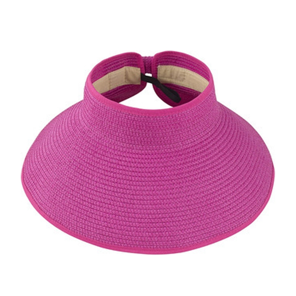 Foldable Cool Straw Hat With Large Brim 3