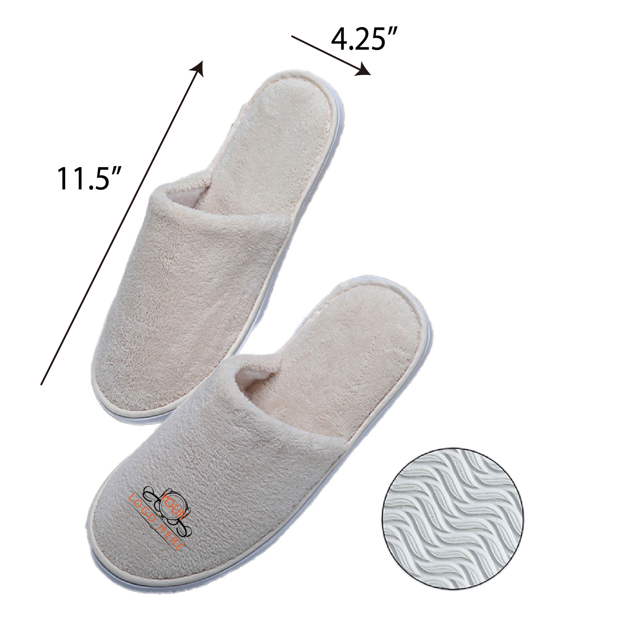 Slippers Men Women Hotel Travel Spa Portable Folding House Home Guest Indoor 2