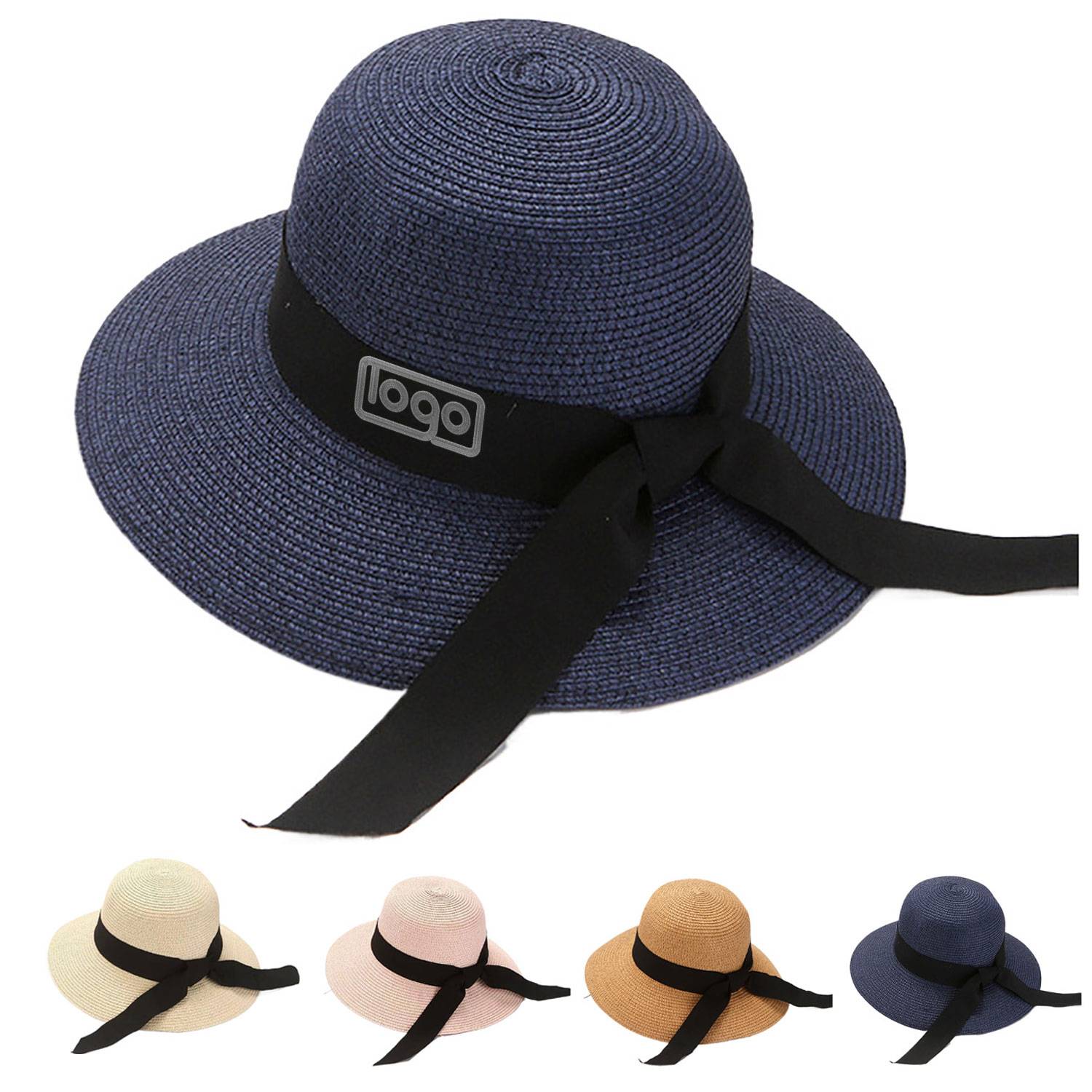 Fashionable Wide Brim Straw Hat for Travel & Outdoors 1