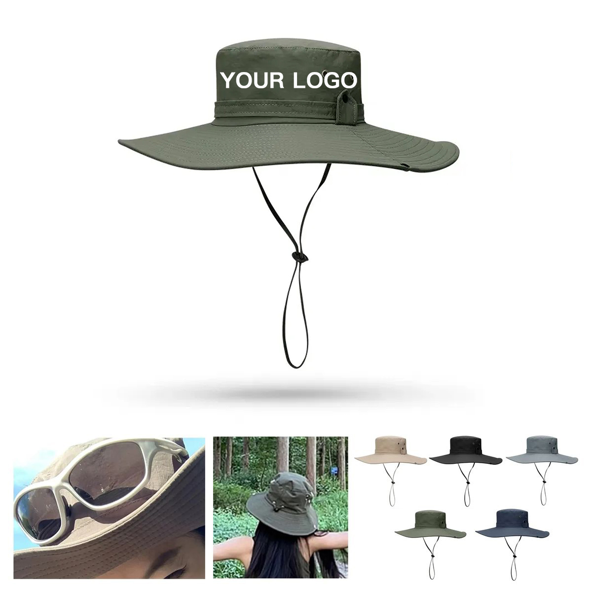 Full Color Printed Polyester Bucket Hat 2