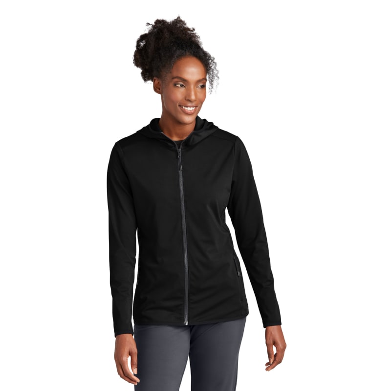 Sport-Tek Women's Circuit Hooded Full-Zip 4