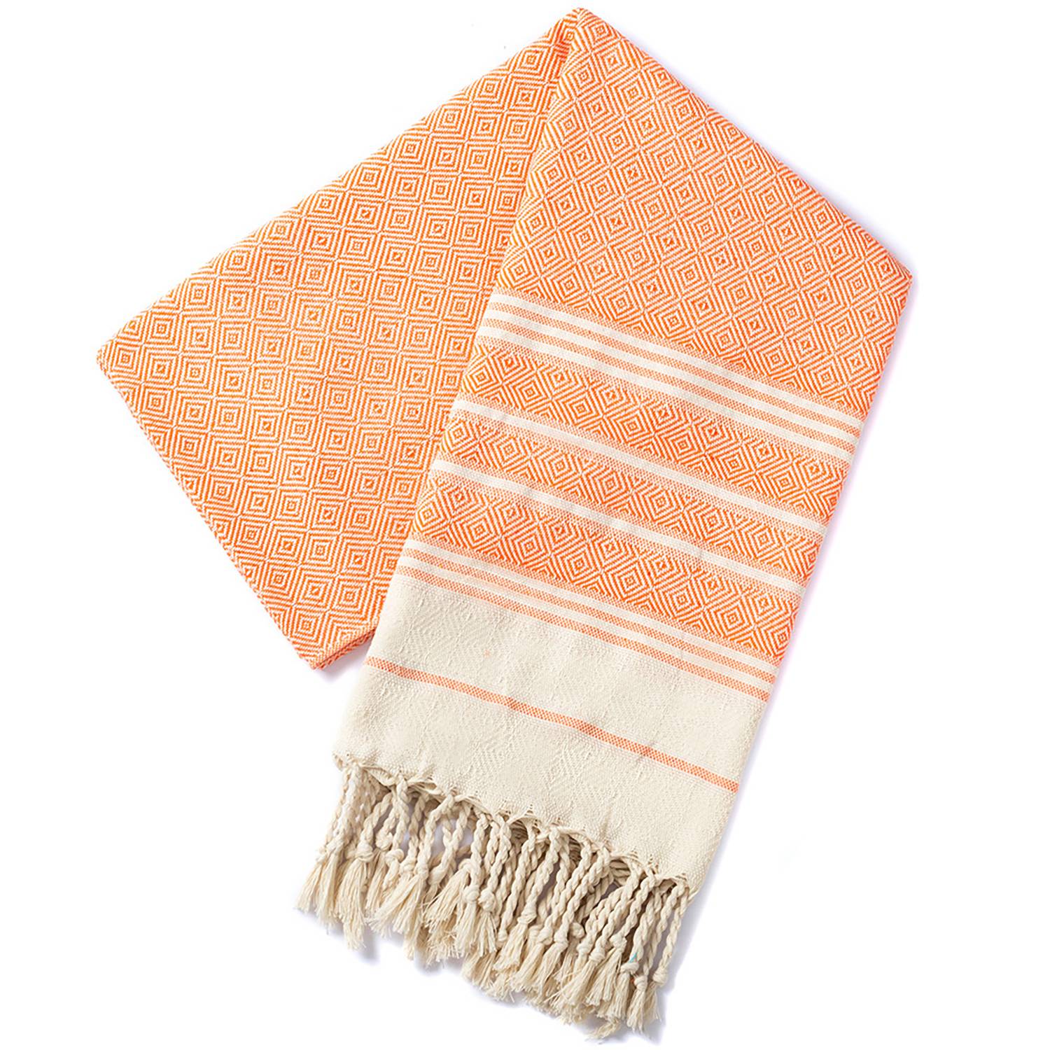 Lightweight Quick-Dry Tassel Cotton Beach Towel 14