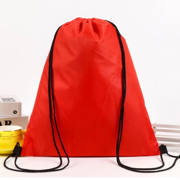 Ultra Light Polyester Drawstring Backpacks - 13" W x 16" H 14