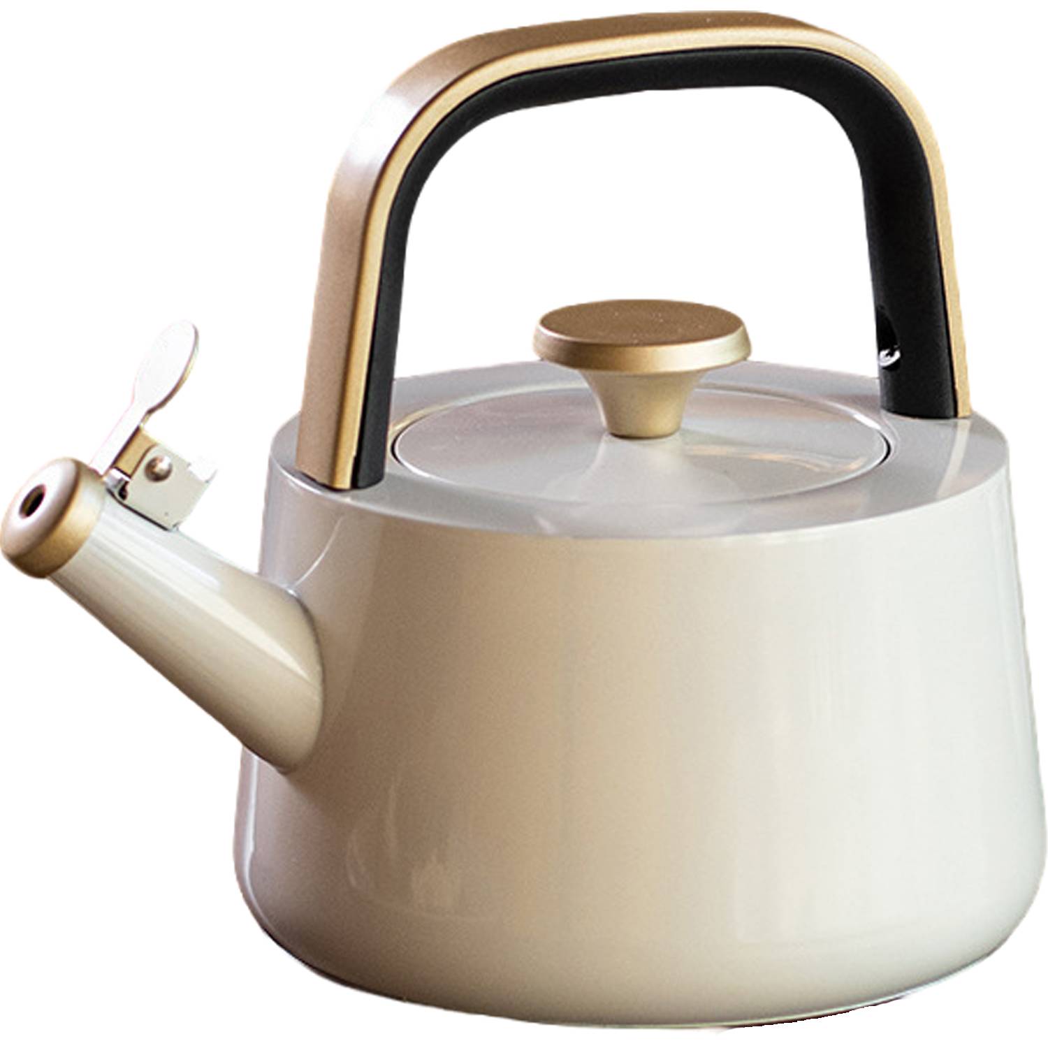 61oz Flat Bottom Stainless Steel Whistling Kettle 15