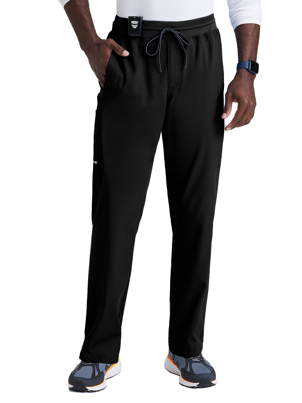 Grey's Anatomy Spandex Stretch - Men's Six-Pocket Straight leg Hudson Scrub Pant 33