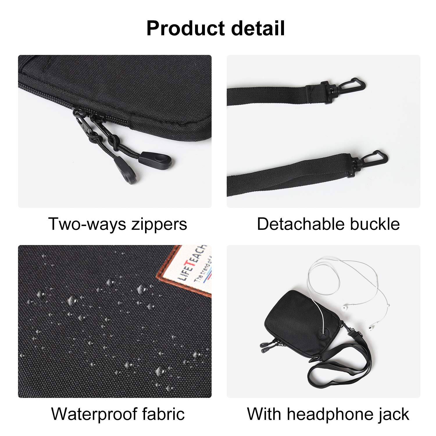 Men's Casual Mini Practical Shoulder Bag 5