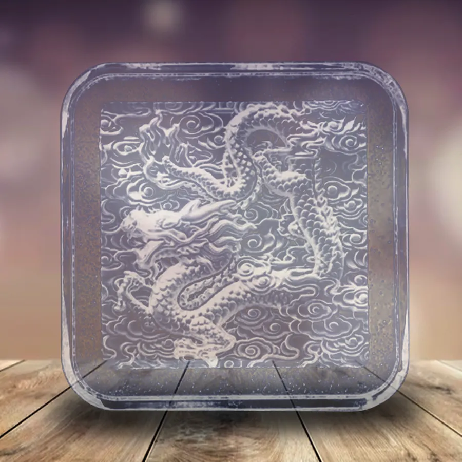 Customized Crystal Carving Coaster 4