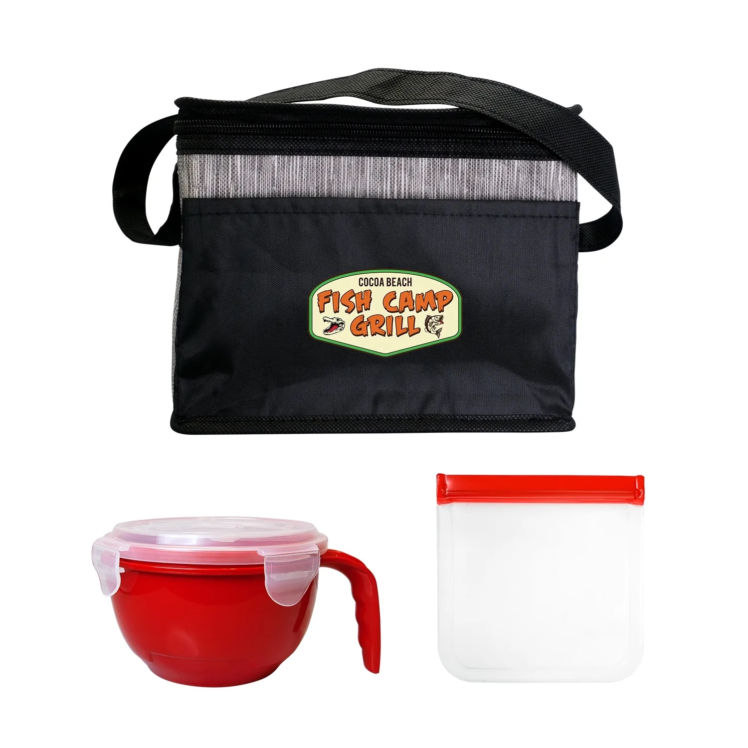 Black Graph Noodle & Sandwich Set 8