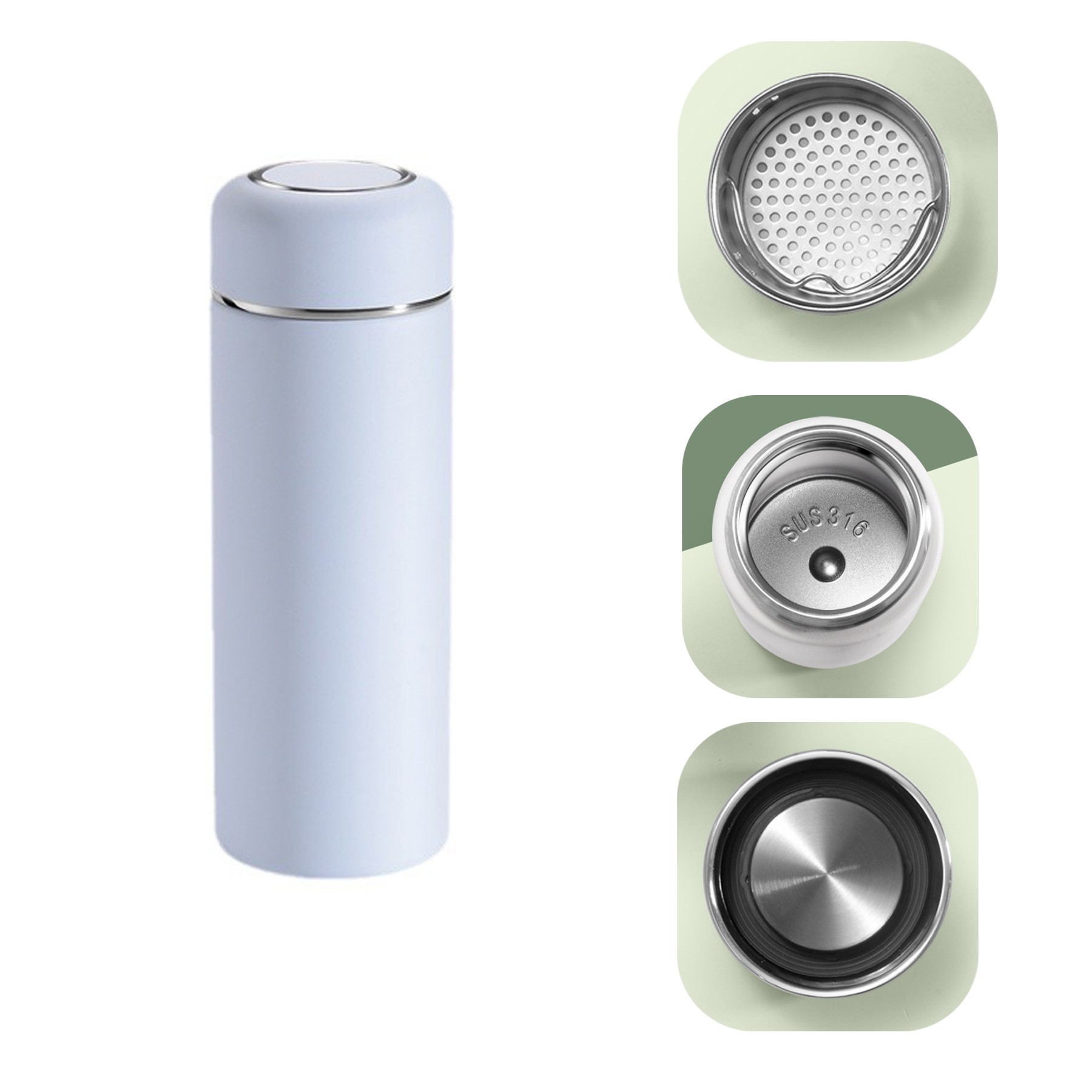 Stainless Steel Vacuum Flask Thermal Cup 3