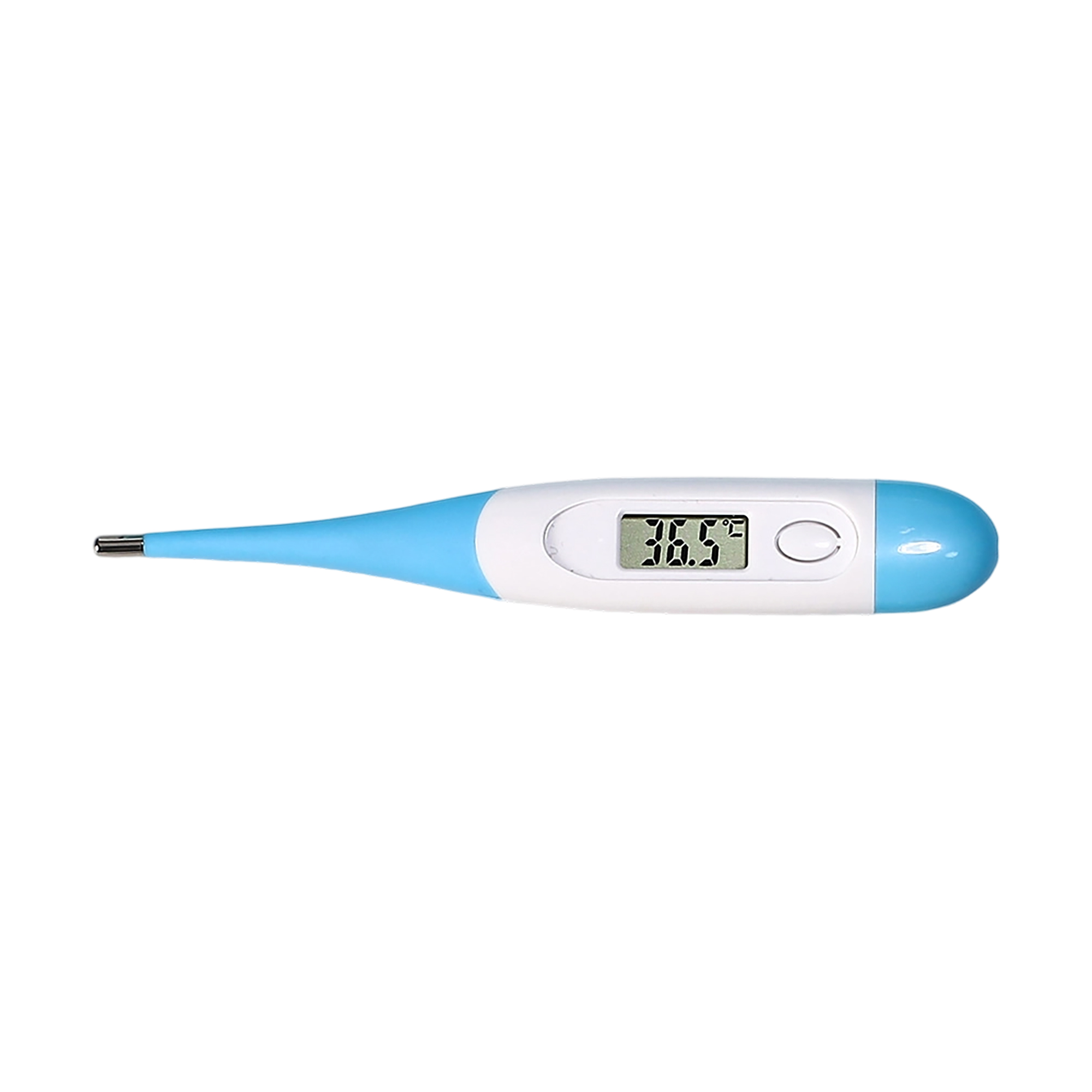 Digital Thermometer Soft Head LCD Display 5" Length 5
