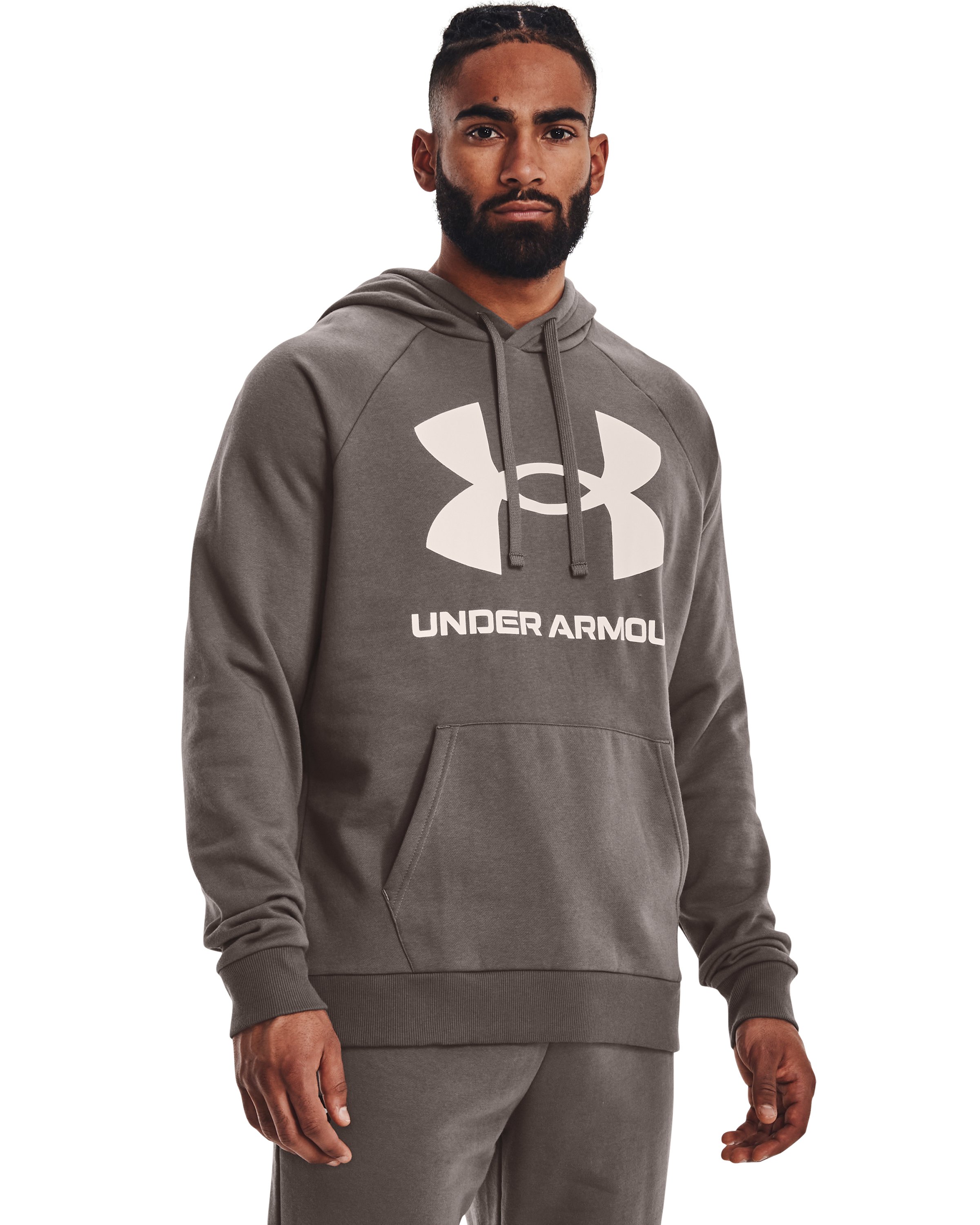 UA Rival Fleece Big Logo Men's Hoodie, custom hoodie or sweatshirt with logo imprint 17