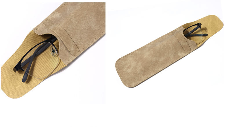 Soft Leather Eyeglass Case 6