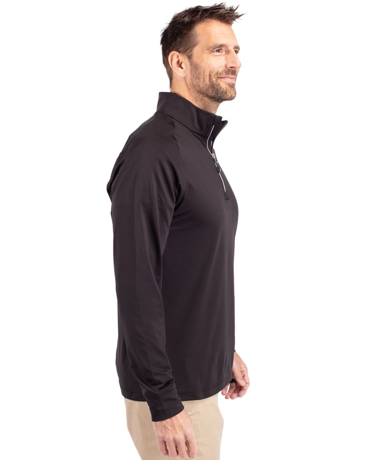 Adapt Eco Knit Stretch Recycled Mens Big and Tall Quarter Zip Pullover Big & Tall