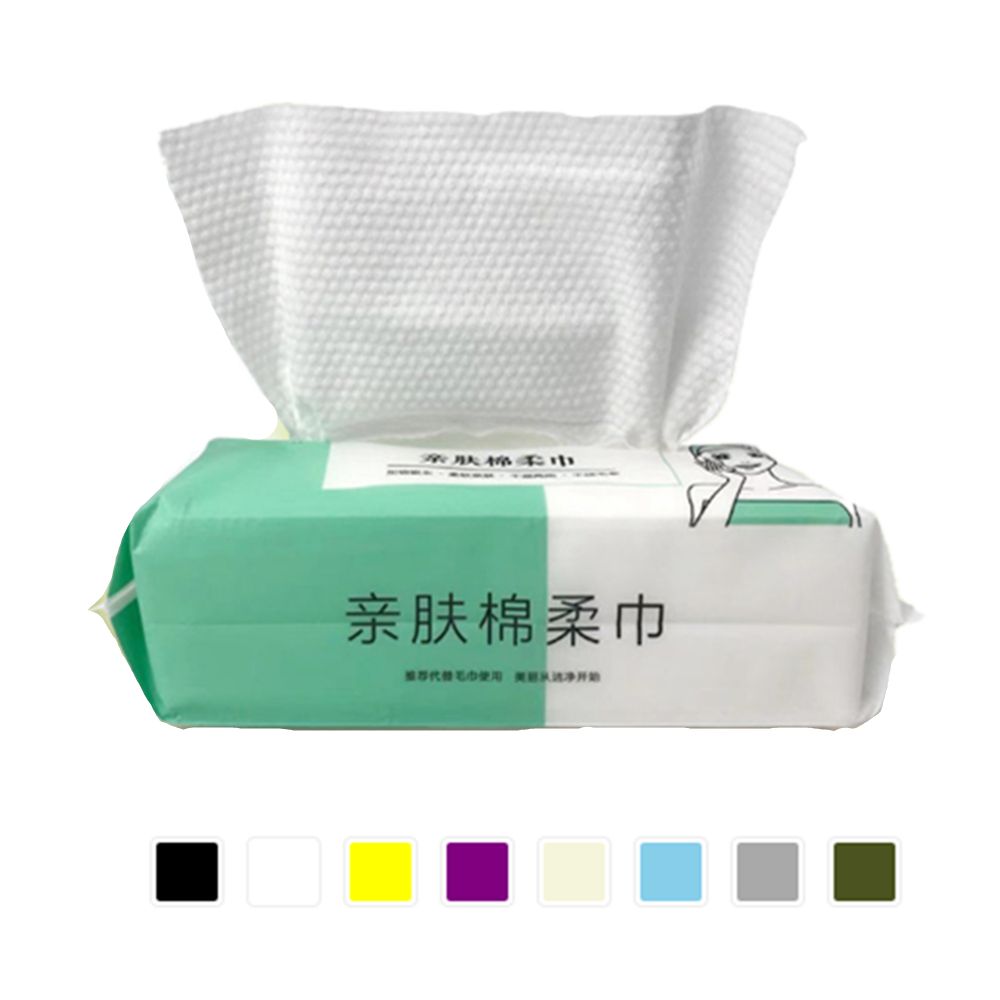 60 Counts Cotton Facial Cleansing Towel Pack 2