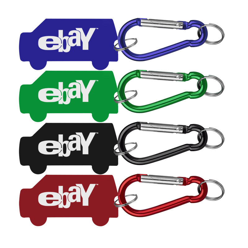 Aluminum Key Holder & Dog Tag with Carabiner 3