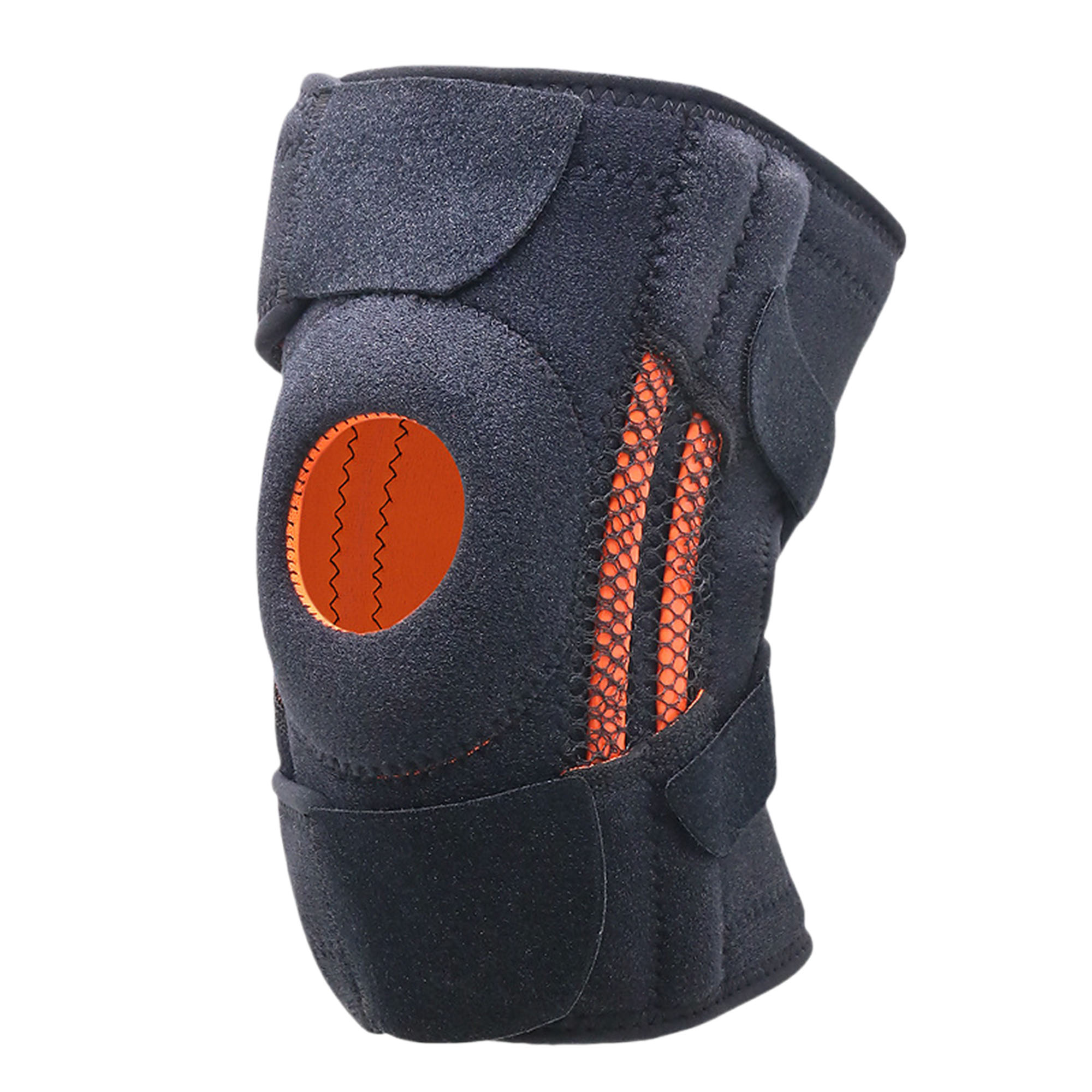 Adjustable Knee Brace with 4 Straps for Running 3