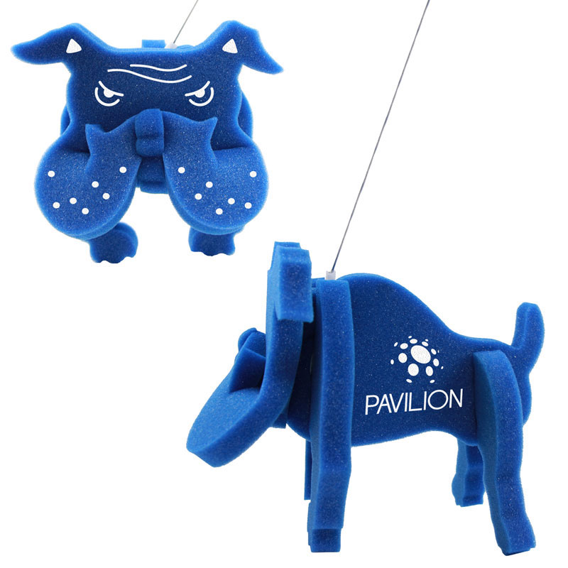 Bulldog on a leash 9