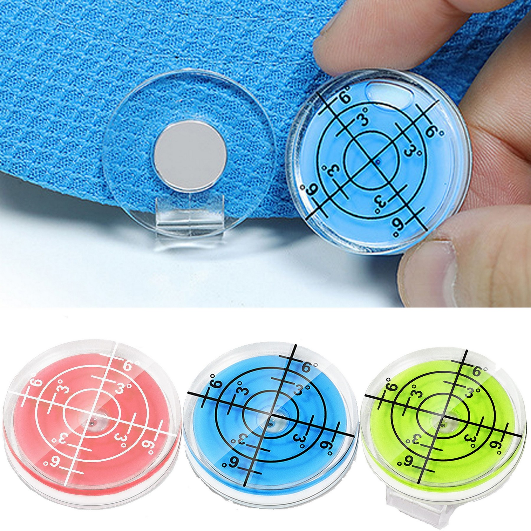 Magnetic Gradienter Ball Marker Hat Clip 4