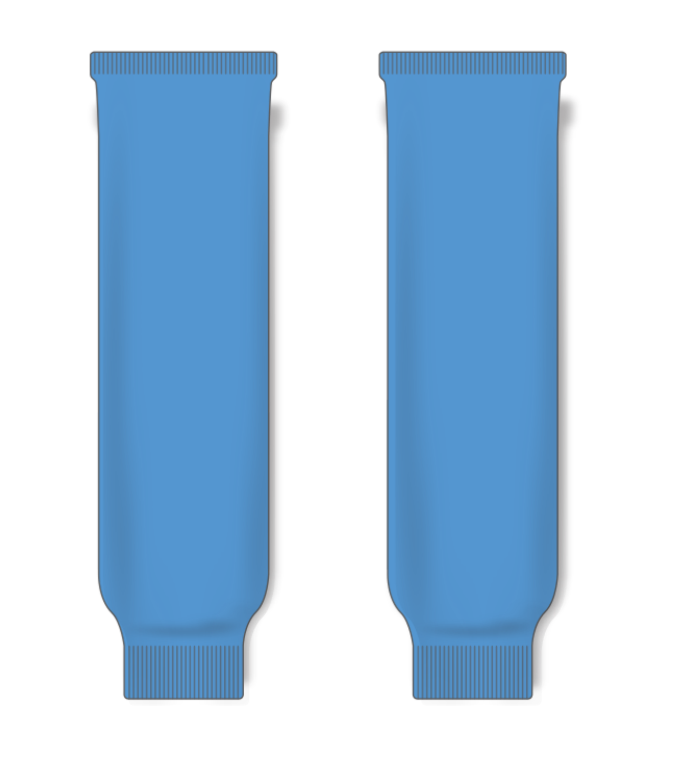 Knitted Solid Hockey Socks HS630-G152 15