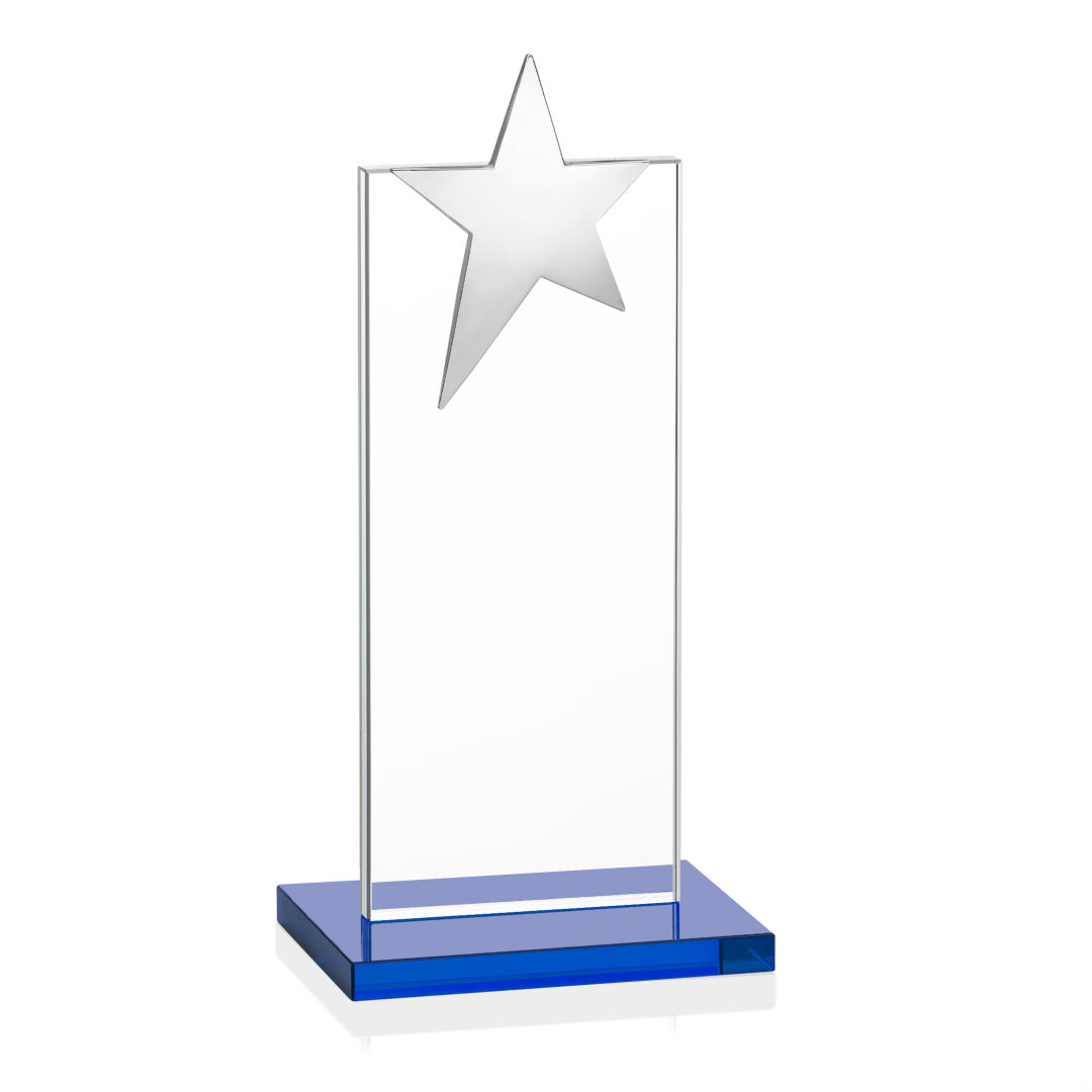 Bryanston Chrome Star Award - Sky Blue 2