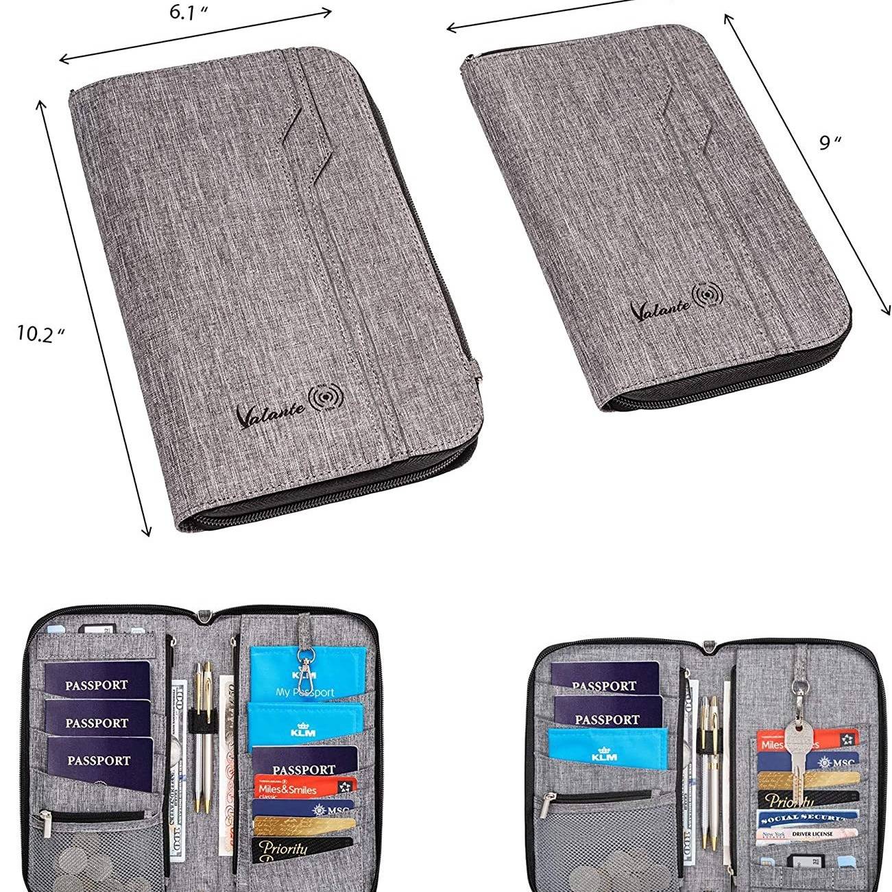 Fashionable Travel Document Organizer 3