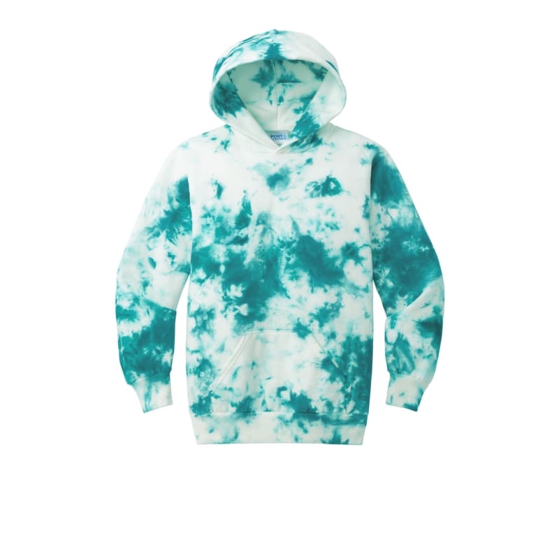 Port & Company Youth Crystal Tie-Dye Pullover Hoodie 30