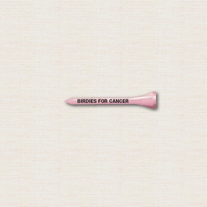 Pink "Par 3" Tee (2 1/8") 1