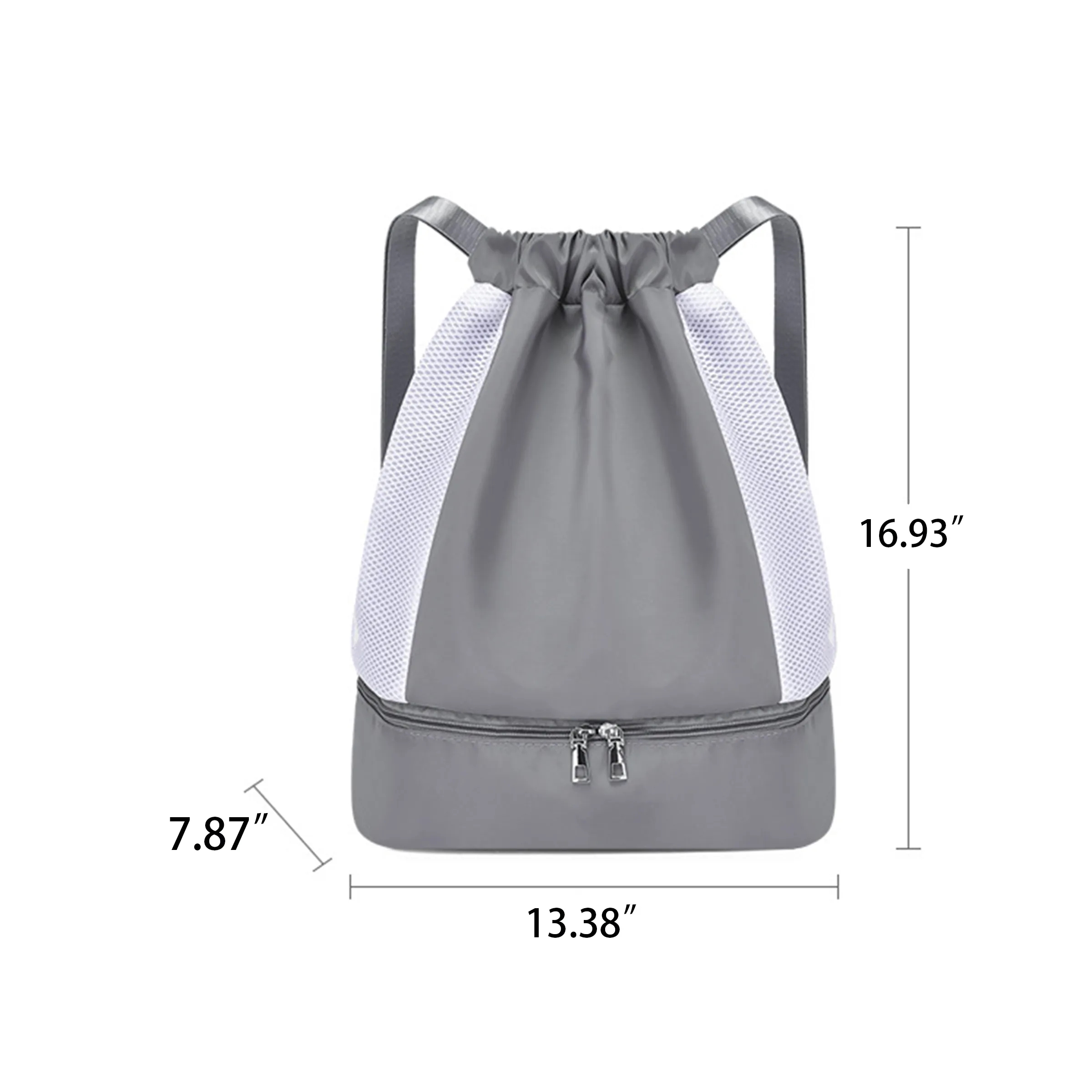 Oxford Fabric Drawstring Backpack for Outdoor and Sports 7