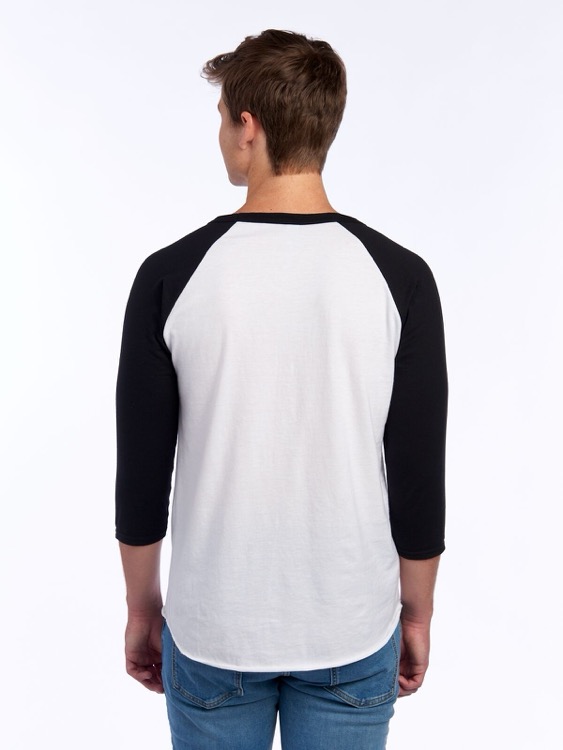 JERZEES Premium Blend Combed Ring-Spun Unisex ¾-Sleeve Raglan 13