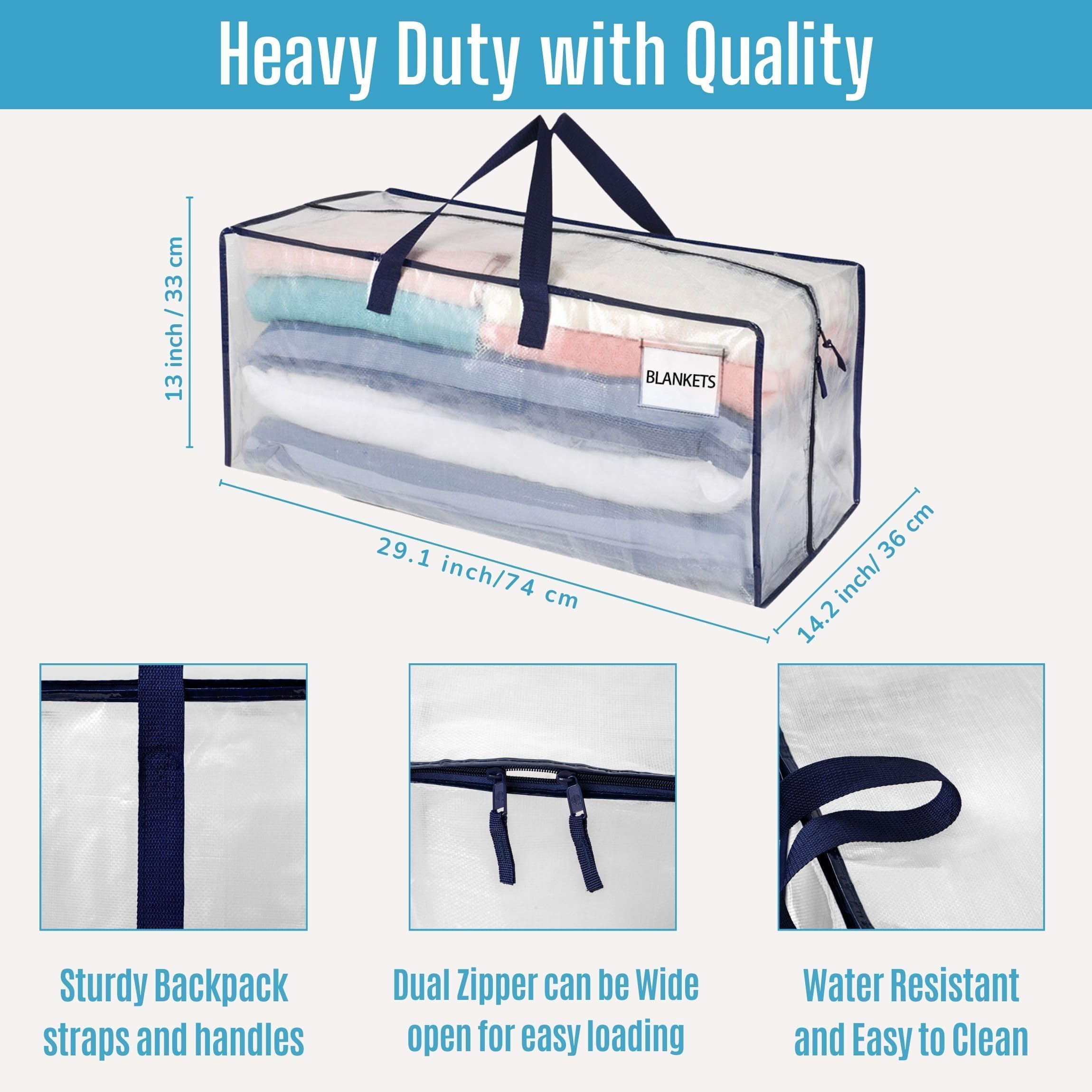 Plastic Transparent Hand Luggage Bag 3