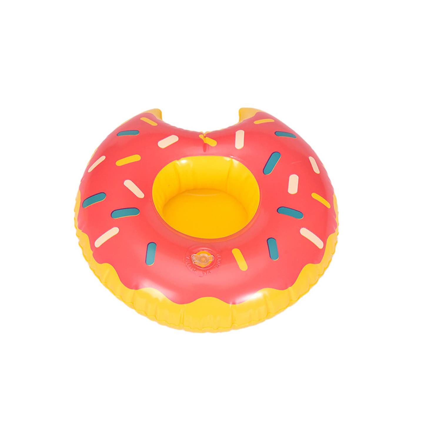Donut-Shaped Inflatable Drink Holder for Pool 5