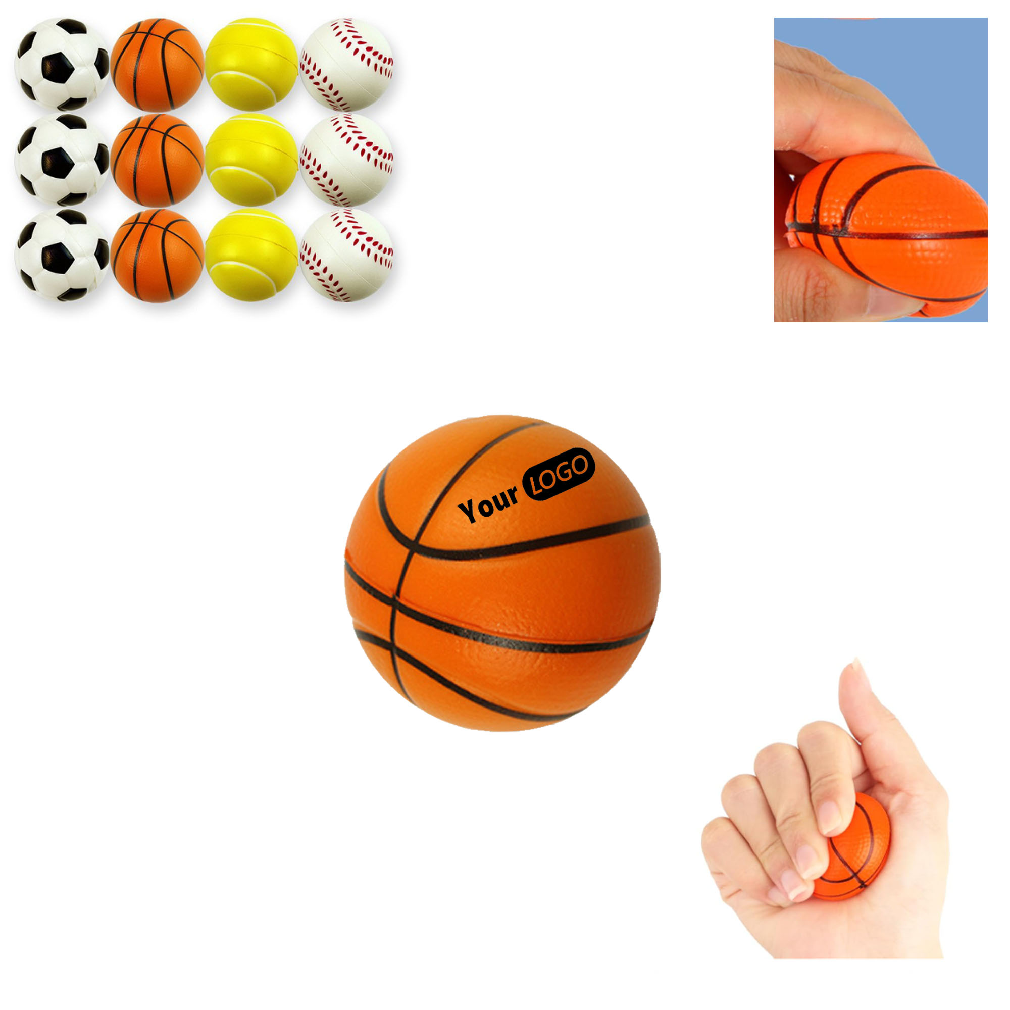 Mini Basketball Foam Sponge Ball For Kid 3