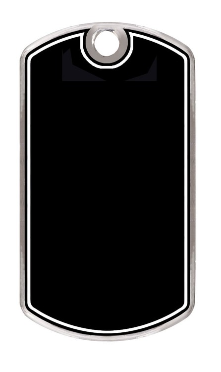 Blank Metal Dog Tag 2