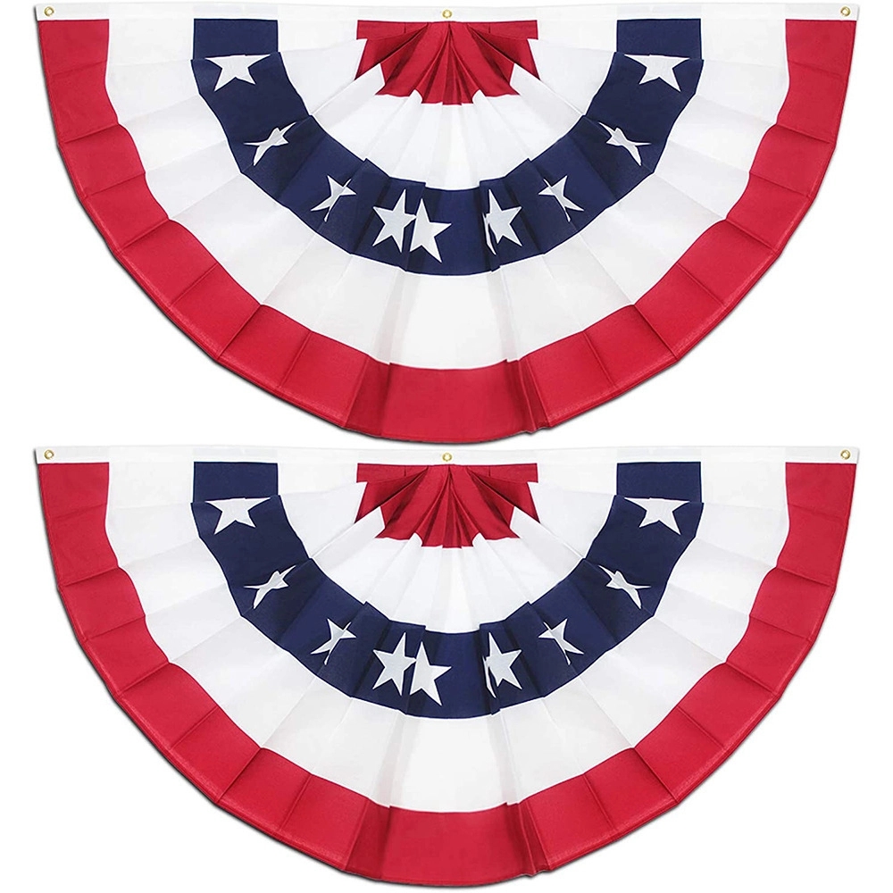 Usa Pleated Fan Flag 1