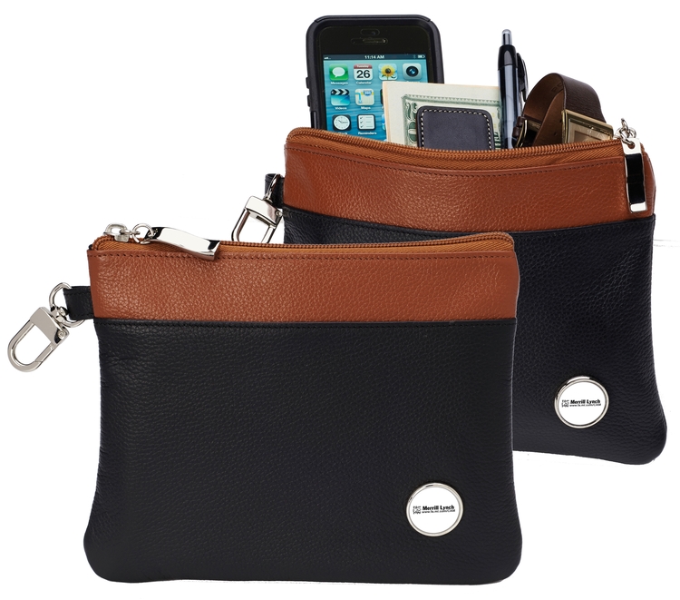Mesa Leather Zip Bag 1