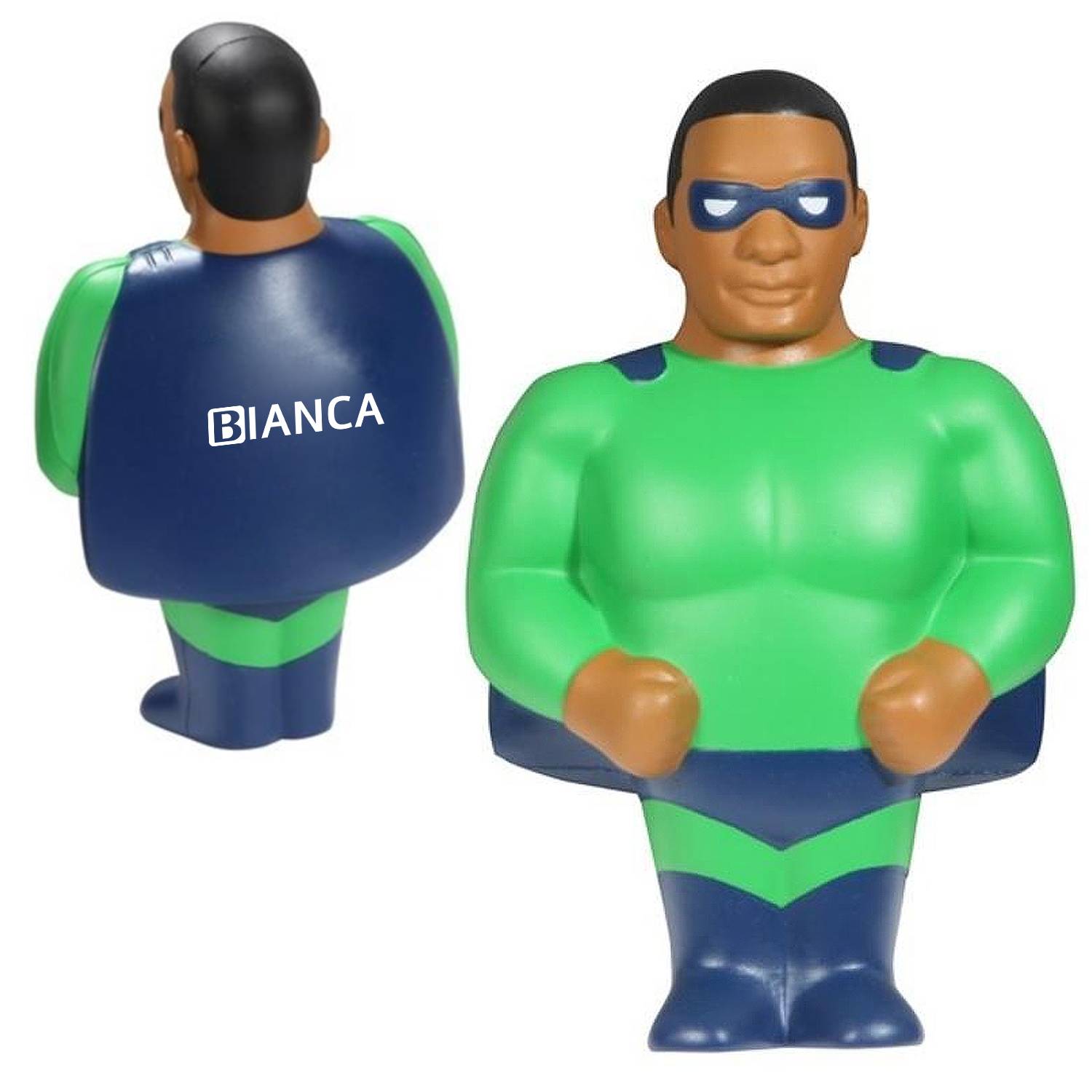 African American Super Hero Stress Reliever balls