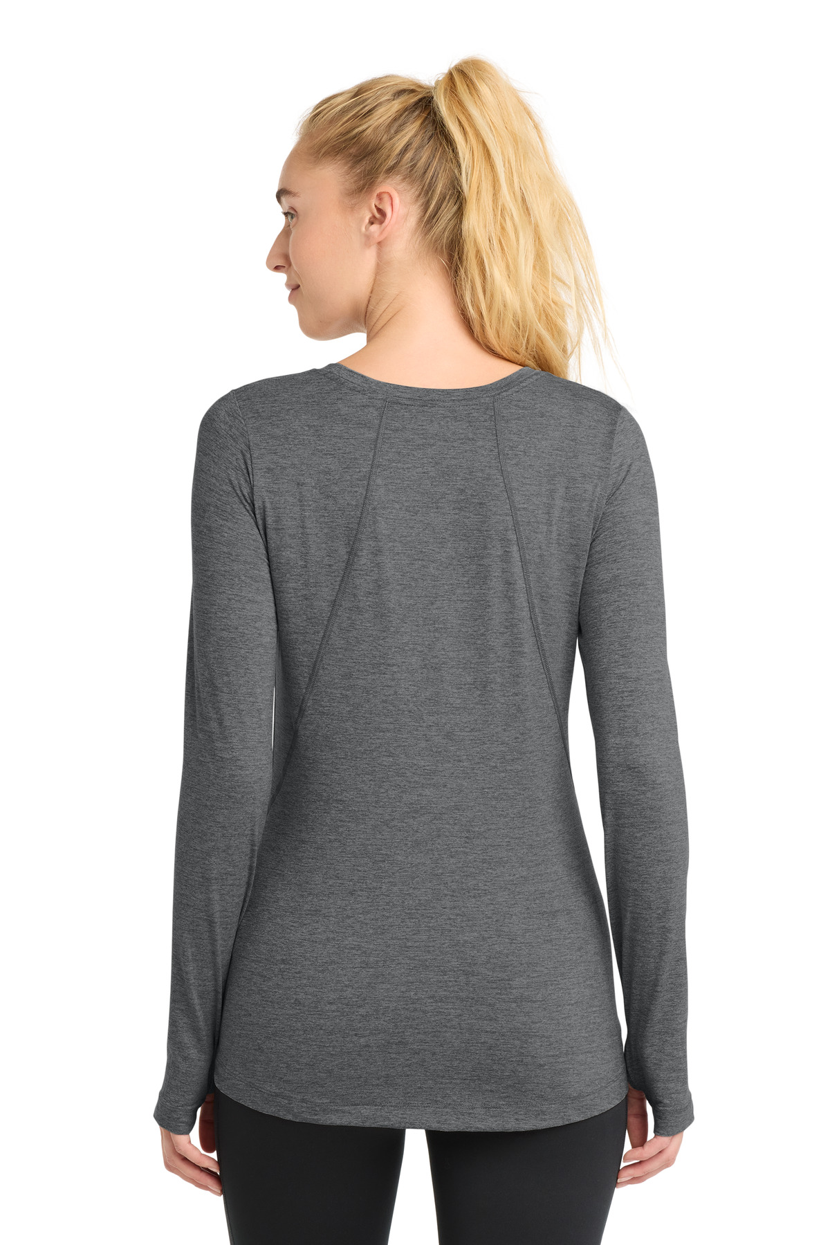 Sport-Tek Women's Exchange 1.5 Long Sleeve Crew LST710 14