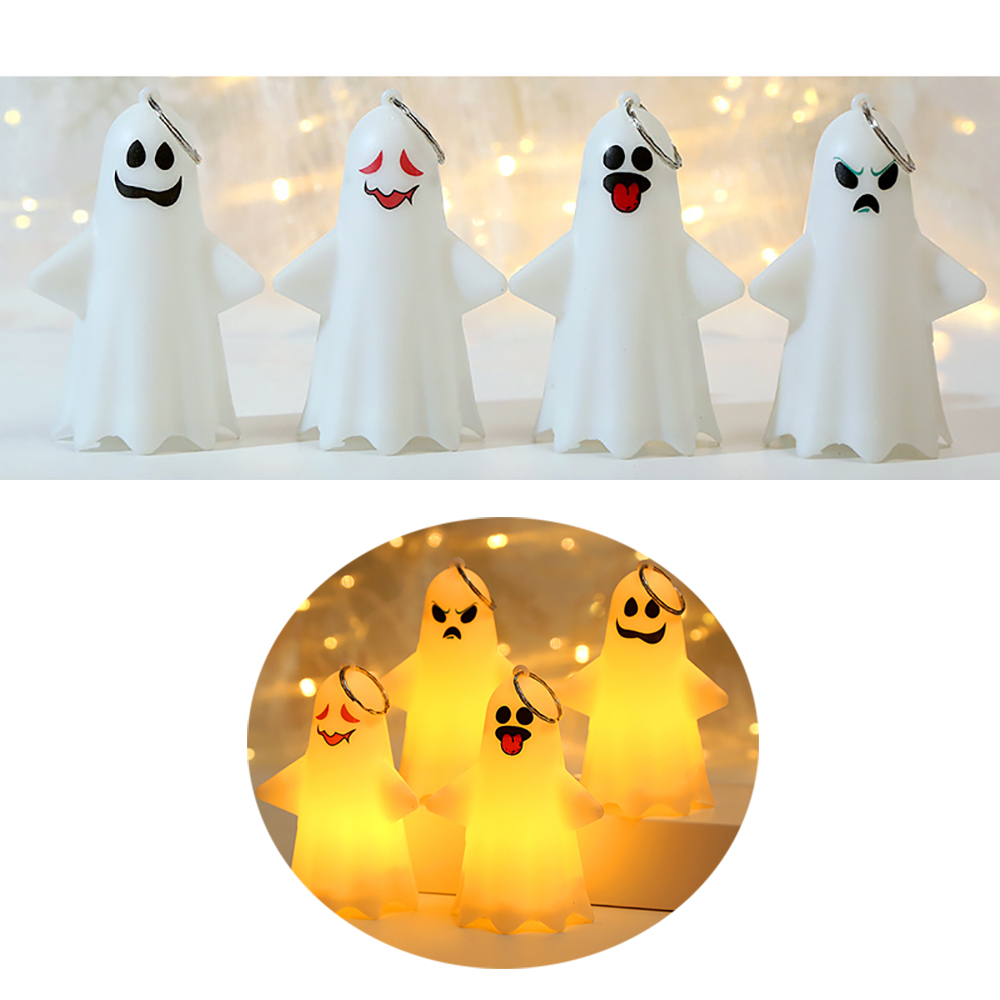 LED Halloween Phantom Night Lamp Key Chain