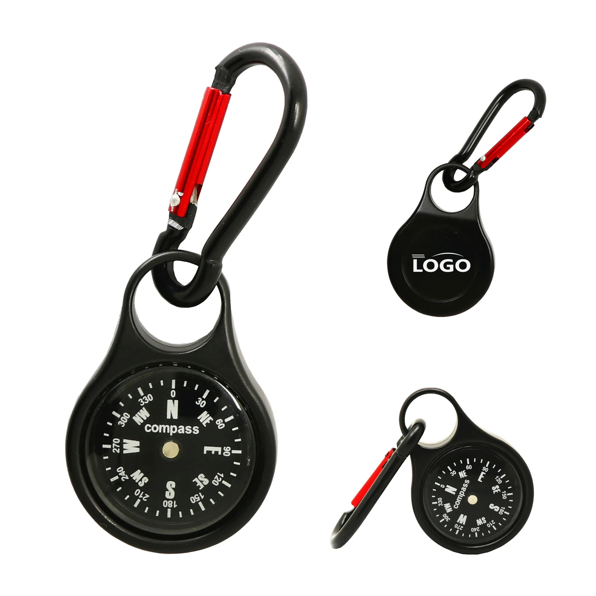 Outdoor Hook Compass MOQ 30pcs 3