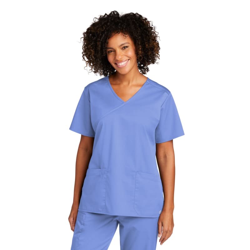 WonderWink Women's WorkFlex Mock Wrap Top 28