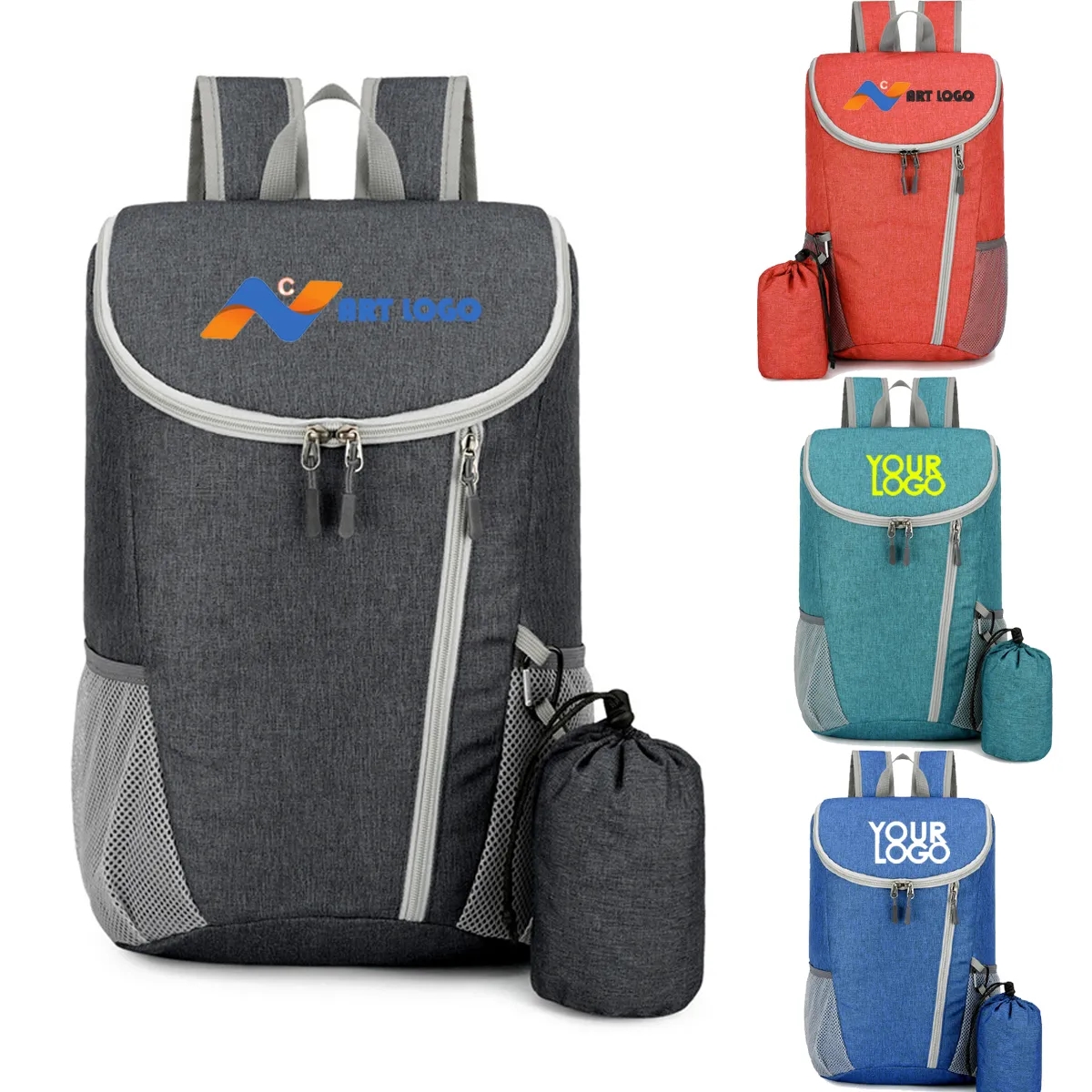 Multiple Colors Lightweight Foldable Travel 30L Backpack 2