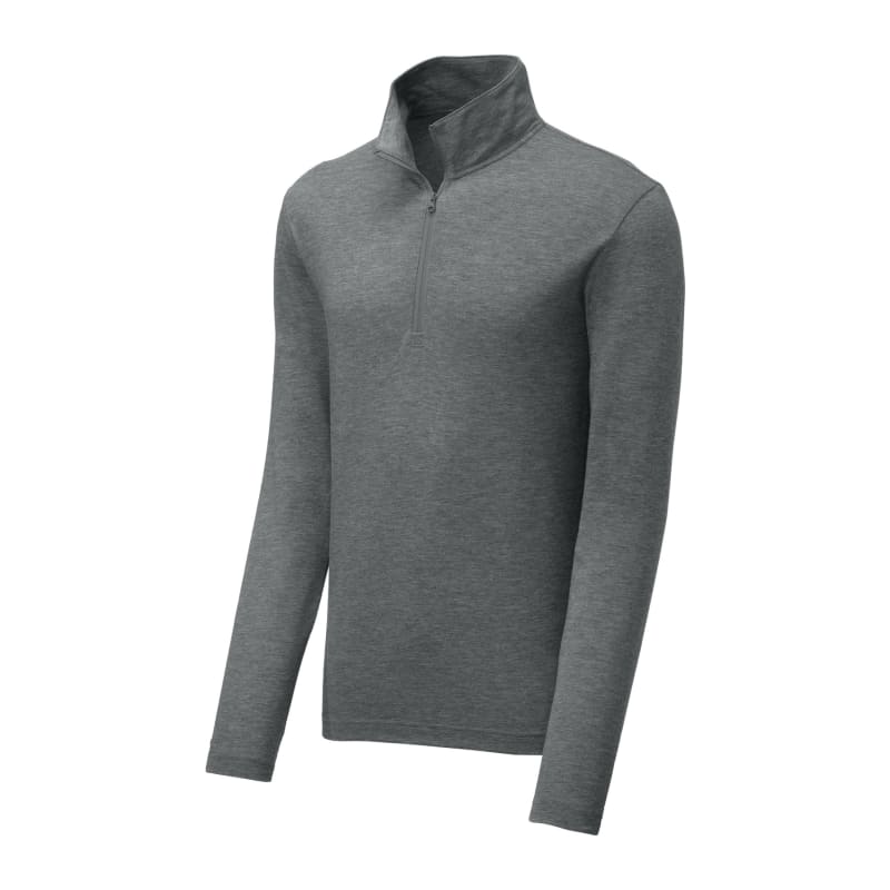 Sport-Tek PosiCharge Tri-Blend Wicking 1/4-Zip Pullover., custom hoodie or sweatshirt with logo imprint 7