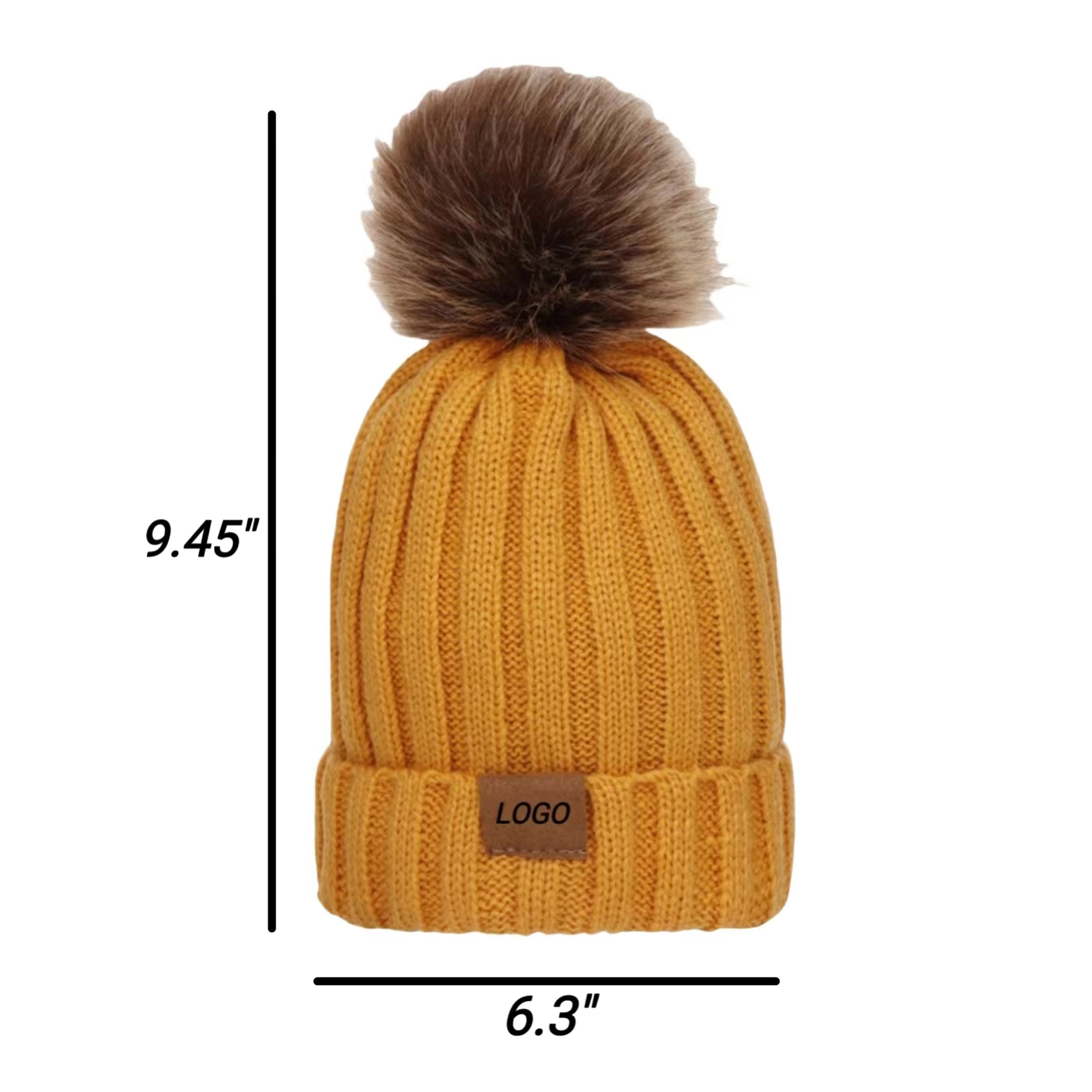 Baby's Winter Knit Beanie Hat 3