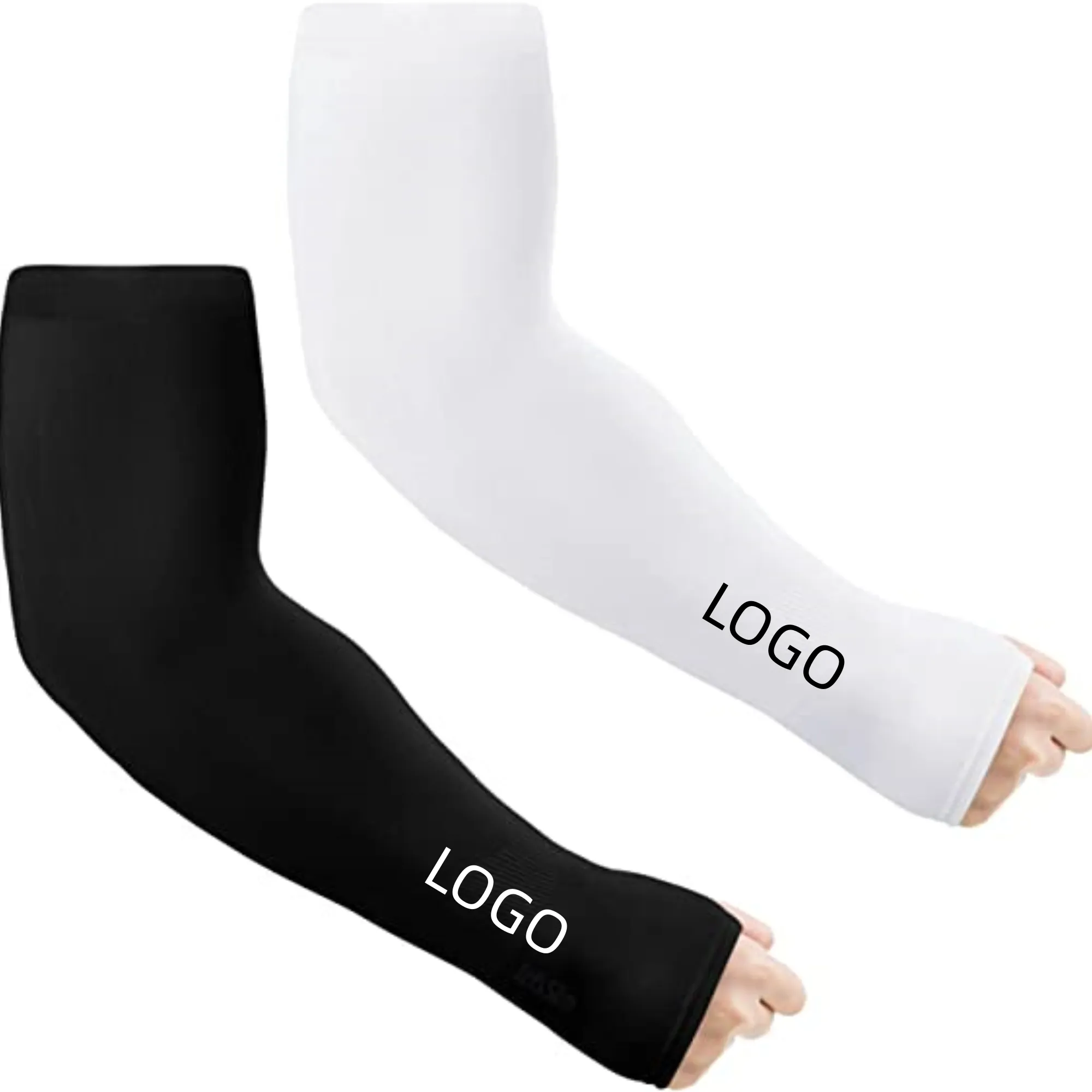 Full Color UV Protection Ice Silk Arm Sleeve MOQ 100PCS 3
