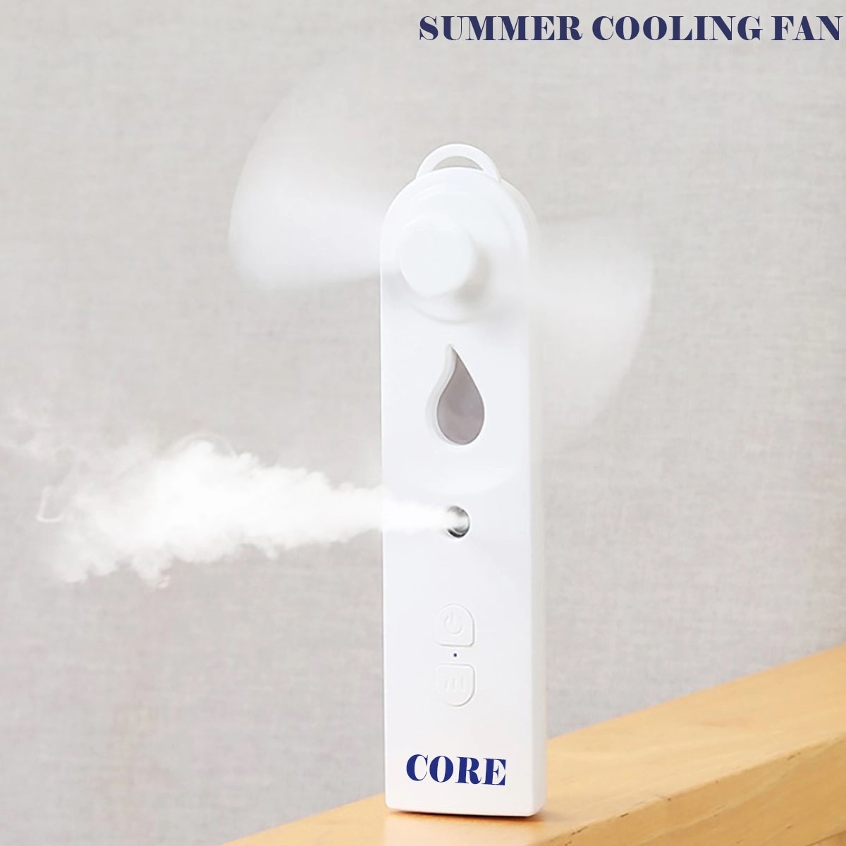 Handheld Cooling Fan With Mist 4