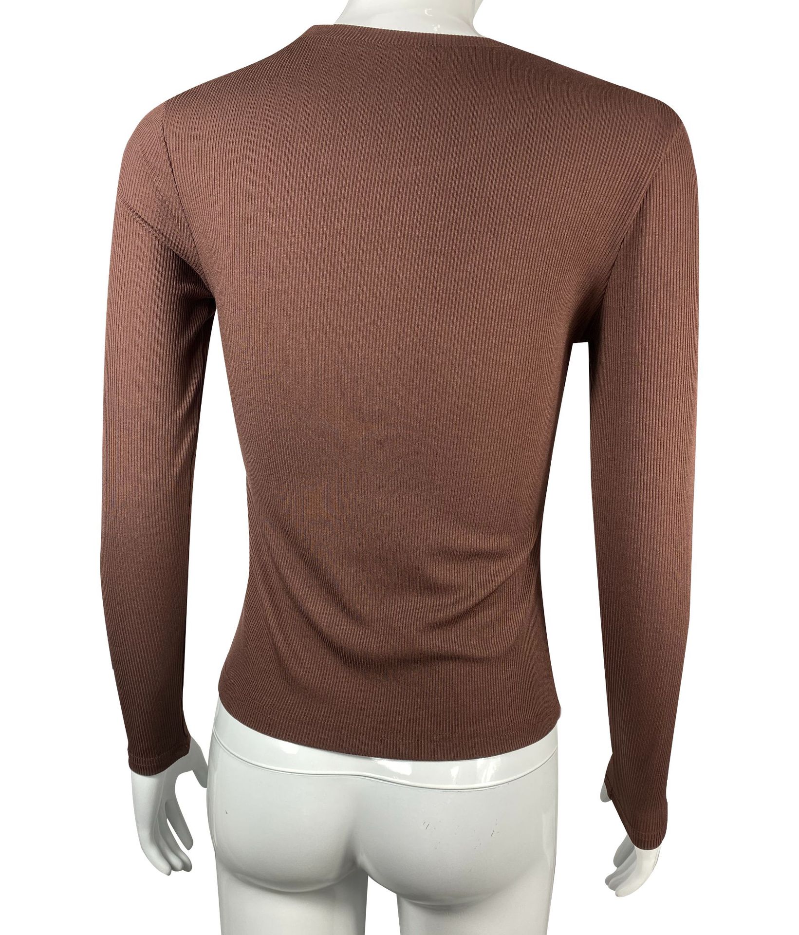 Long Sleeve Blouses Shirts Basic Tops 3