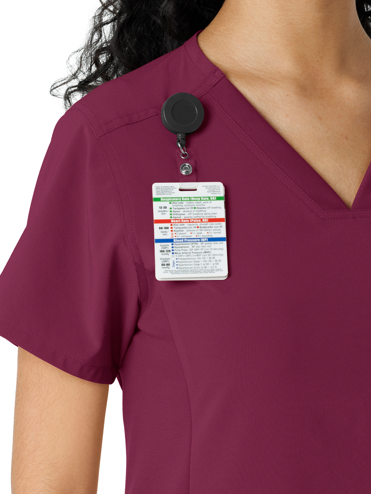 Carhartt Scrubs - Force Essentials - Women's Knit Panel Top 42